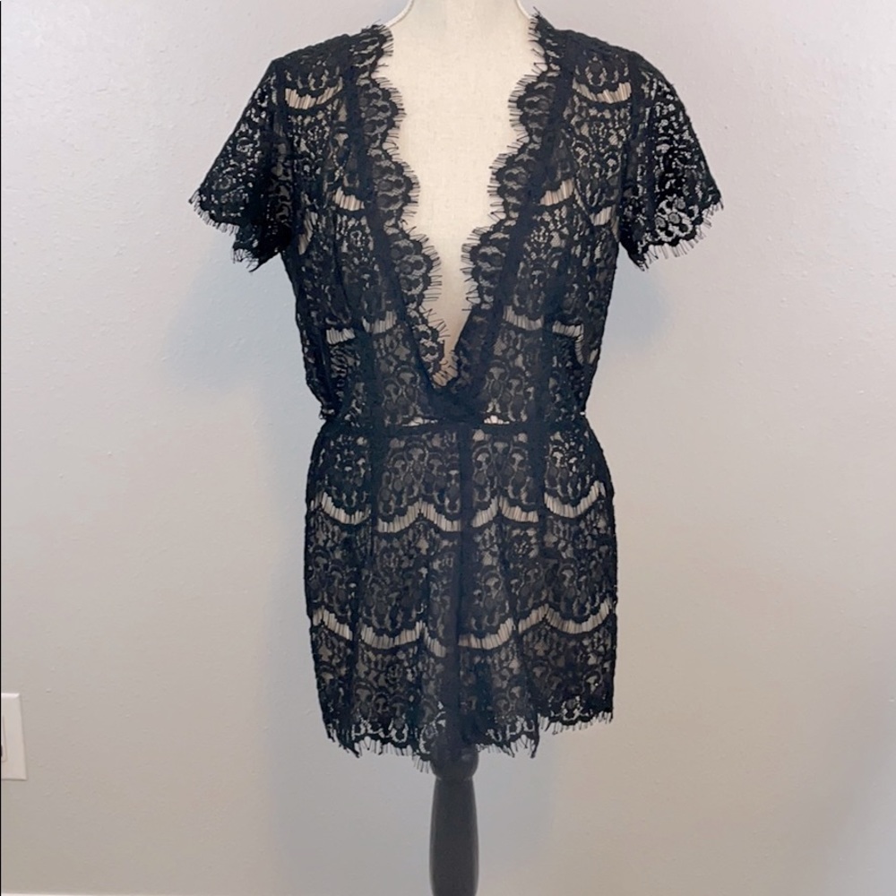 Storee lace romper